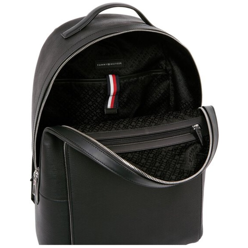 TOMMY HILFIGER Business leather backpack